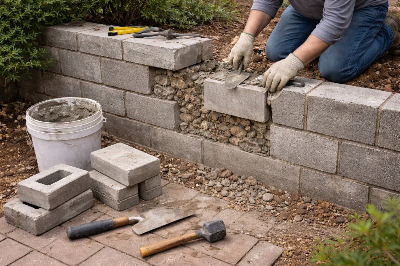 Block Wall Repair in Aptos, CA