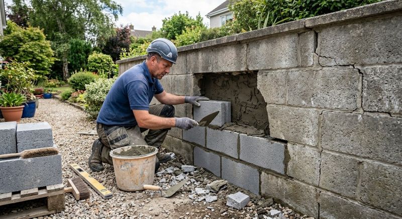 Block Wall Repair in Capitola, CA