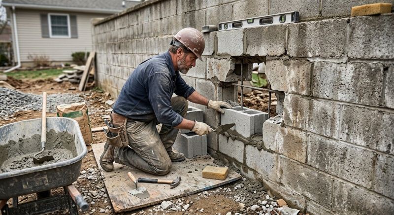 Block Wall Repair in Monterey, CA