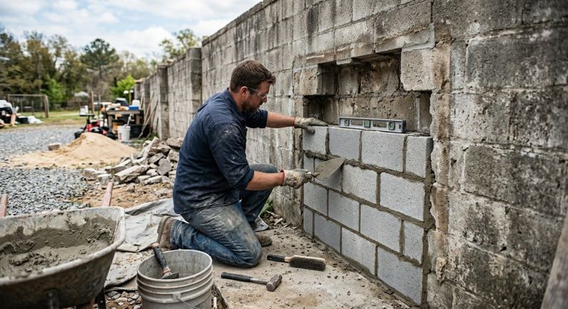 Block Wall Repair in Scotts Valley, CA