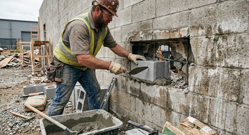Block Work Repair in Santa Cruz County, CA