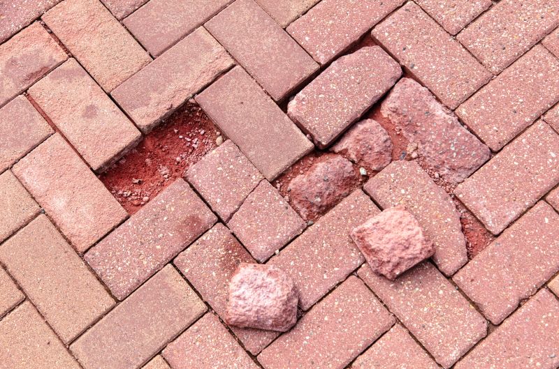 Brick Driveway Repair in Santa Cruz County, CA