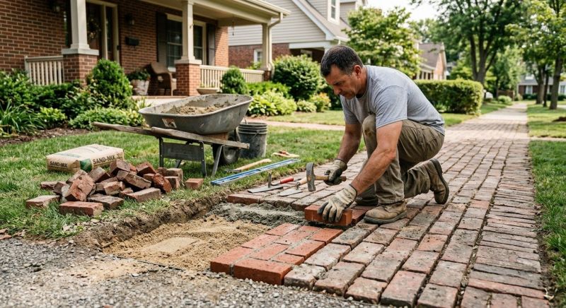 Brick Flatwork Repair in Aptos, CA