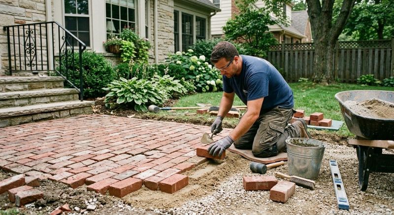Brick Flatwork Repair in Capitola, CA