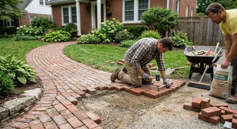 Brick Flatwork Repair in Santa Cruz County, CA