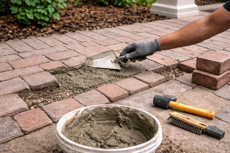 Brick Flatwork Repair in Monterey County, CA