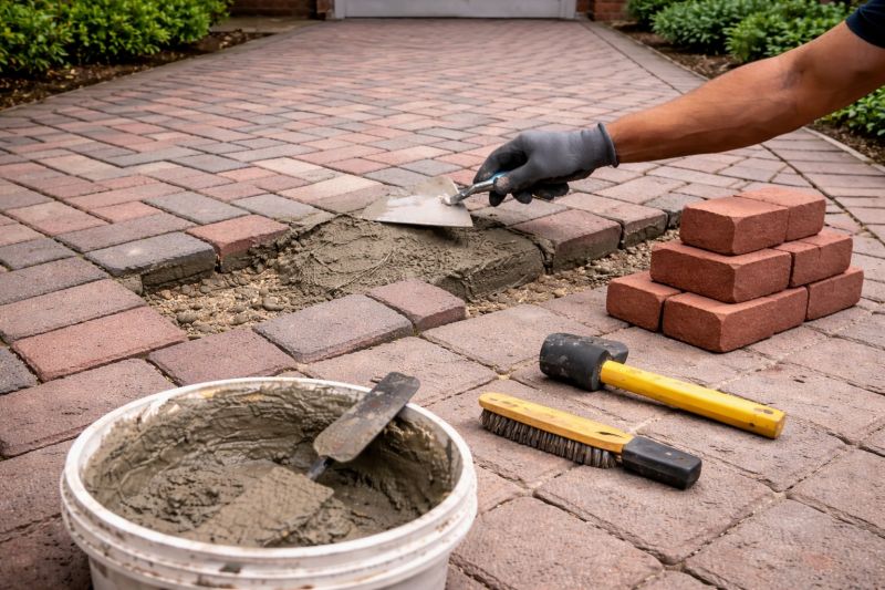 Brick Flatwork Repair in Watsonville, CA
