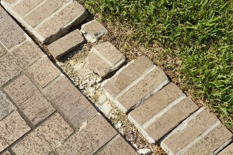 Brick Hardscape Repair in Santa Cruz County, CA
