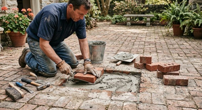 Brick Restoration in San Benito County, CA
