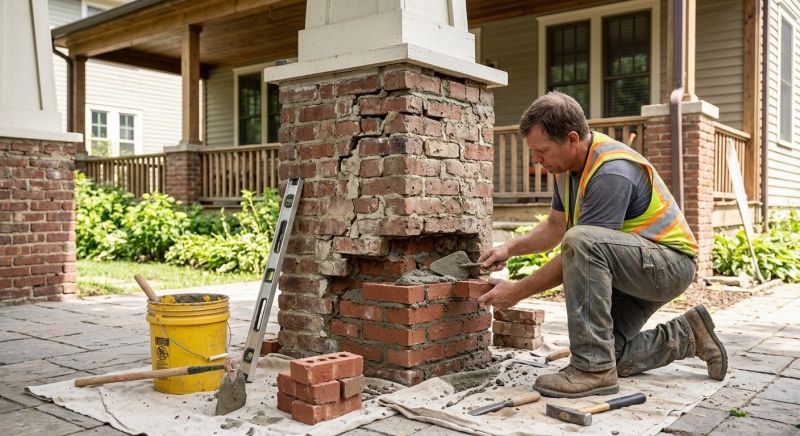 Brick Restoration in Seaside, CA