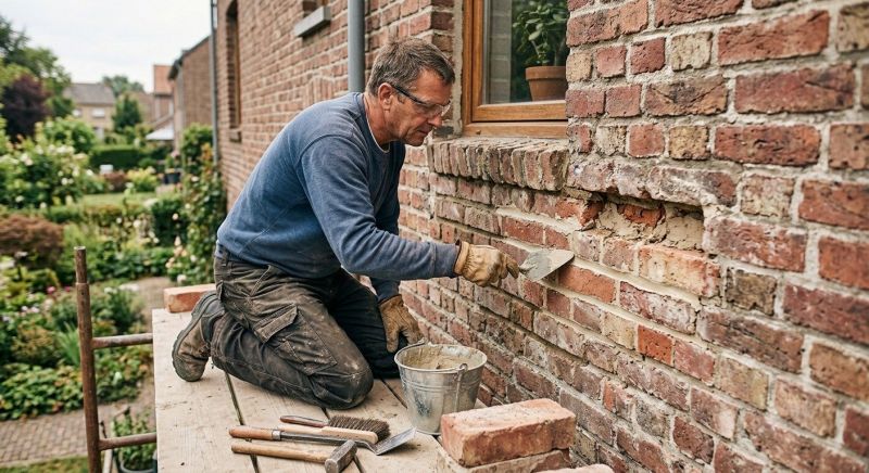 Brick Stairs Repair in Santa Cruz, CA