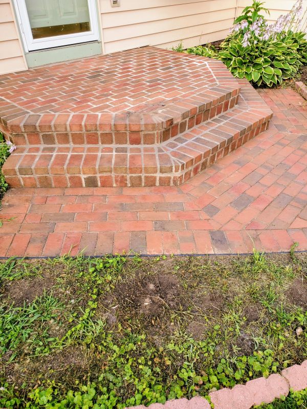 Brick Stoop Repair in Santa Cruz County, CA