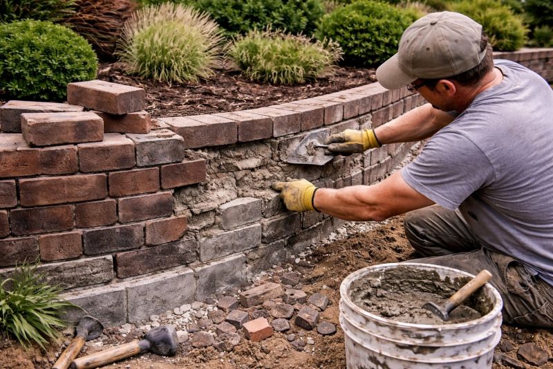 Brick Wall Repair in Monterey, CA