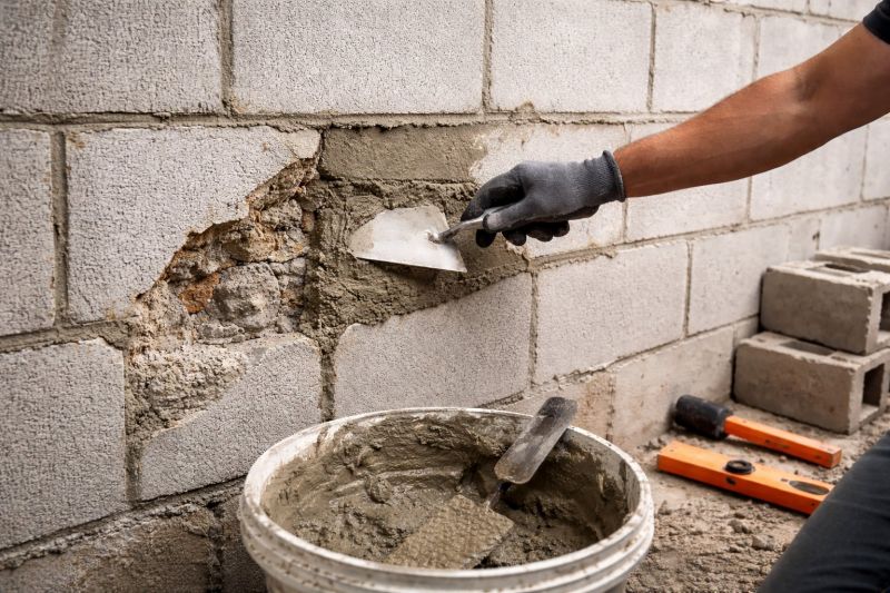 Cinder Block Wall Repair in Pacific Grove, CA