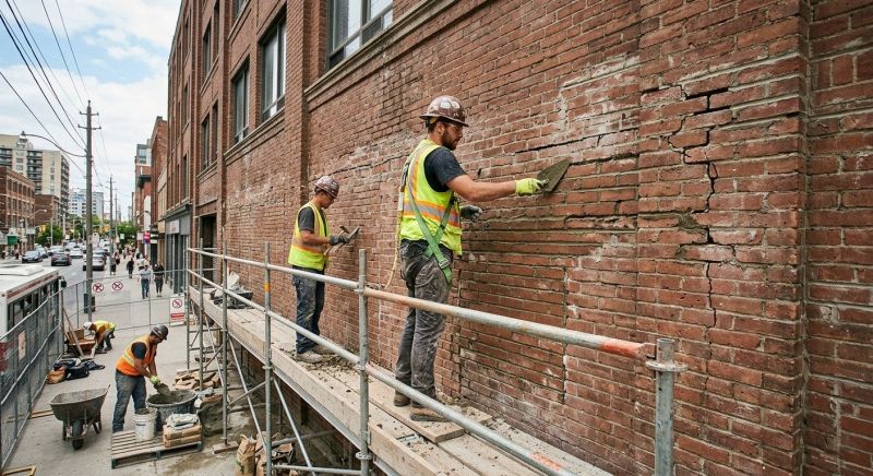Commercial Brick Repair in Santa Cruz County, CA