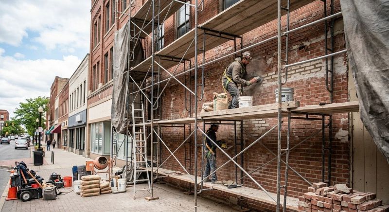 Commercial Masonry Repair in Hollister, CA