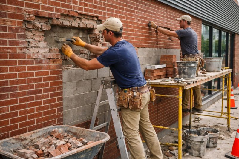 Commercial Masonry Repair in Santa Cruz County, CA