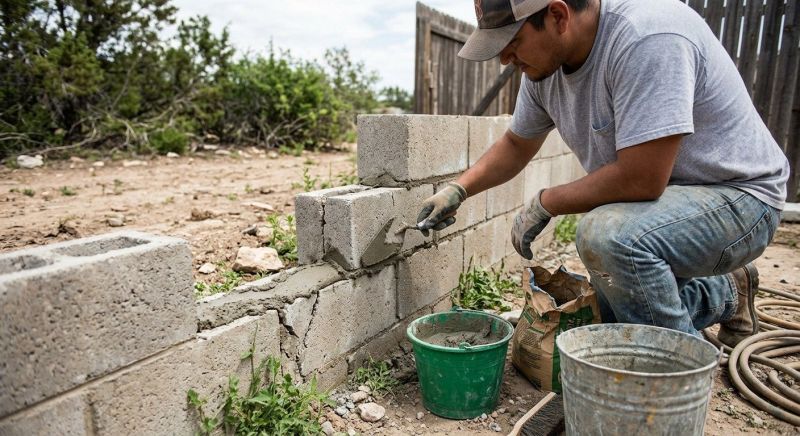 Concrete Block Repair in Morgan Hill, CA
