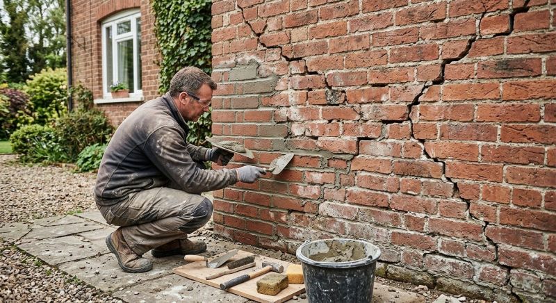 Masonry Wall Repair in Santa Cruz County, CA