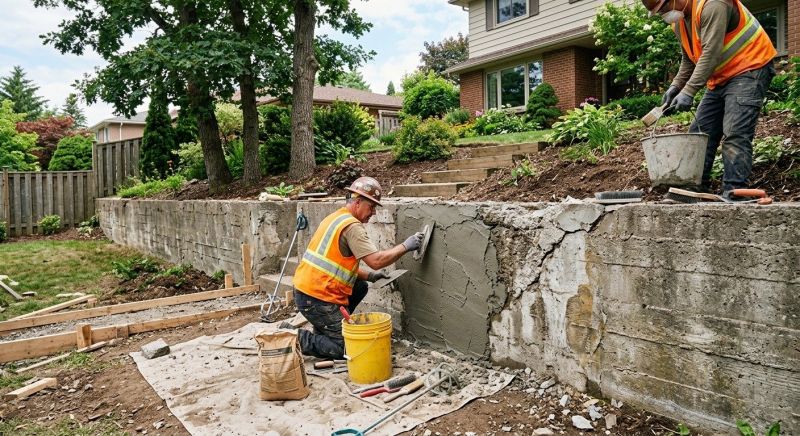 Retaining Wall Repair in Boulder Creek, CA
