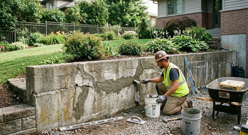 Retaining Wall Repair in Capitola, CA