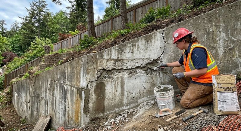 Retaining Wall Repair in Salinas, CA