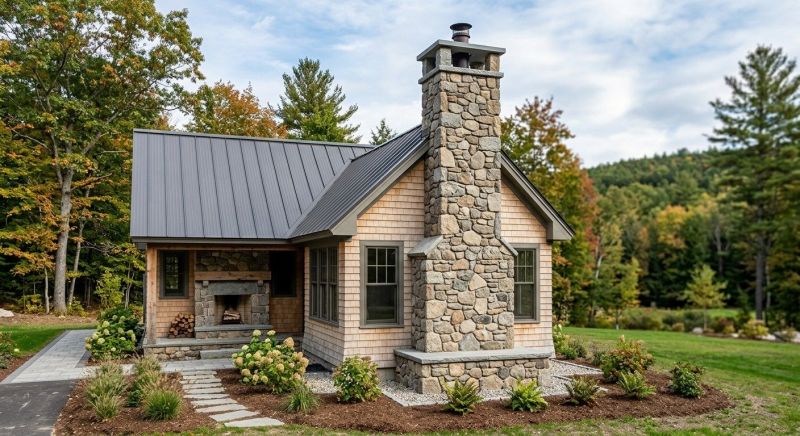 Stone Chimney Installation in Aptos, CA