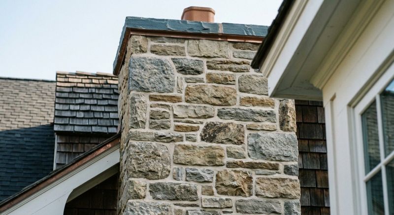 Stone Chimney Installation in Santa Cruz County, CA