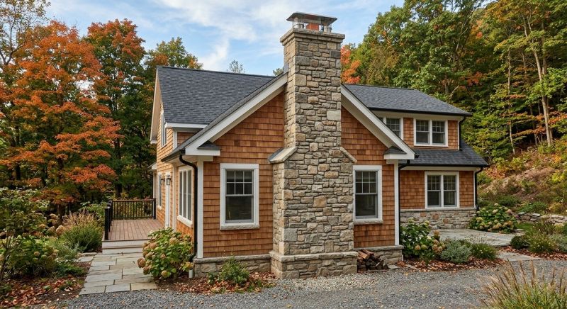 Stone Chimney Installation in Monterey, CA