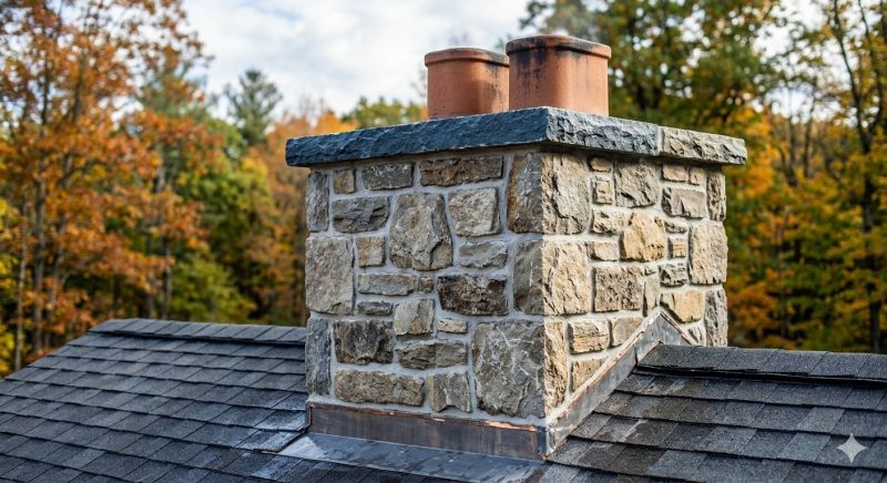 Stone Chimney Installation in Pacific Grove, CA