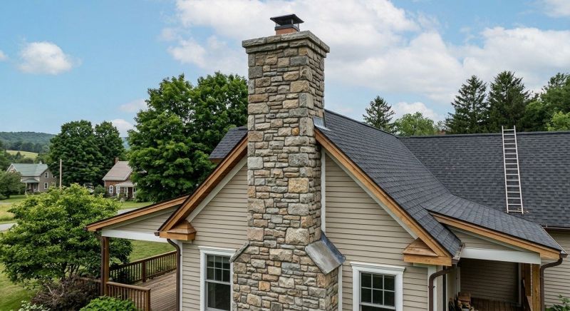 Stone Chimney Installation in Watsonville, CA