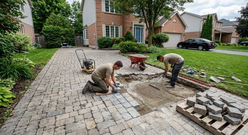 Stone Driveway Repair in Santa Cruz County, CA