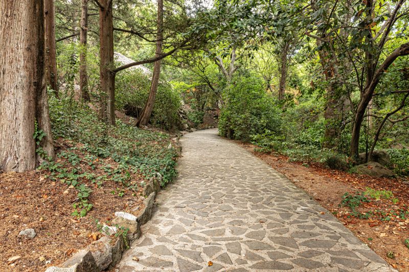 Stone Walkway Repair in Santa Cruz County, CA