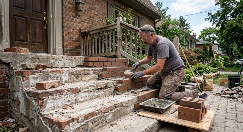 Stonework Repair in Aptos, CA